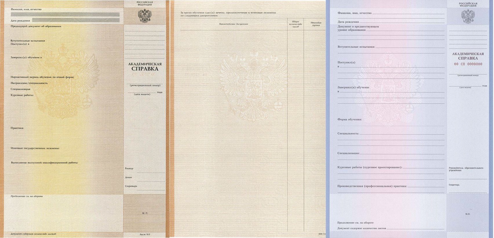 Академическая справка